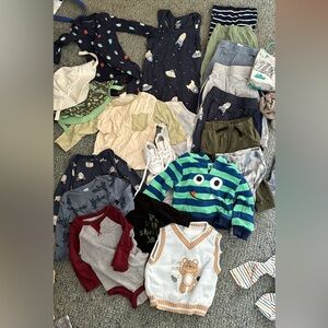 20+ items including shoes and hats